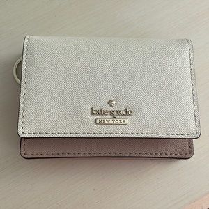 Kate Spade nude and blush wallet